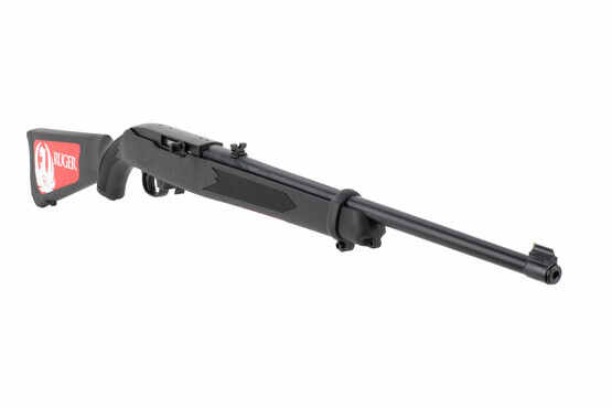 Ruger 10/22 rimfire rifle features an 18.5 inch barrel